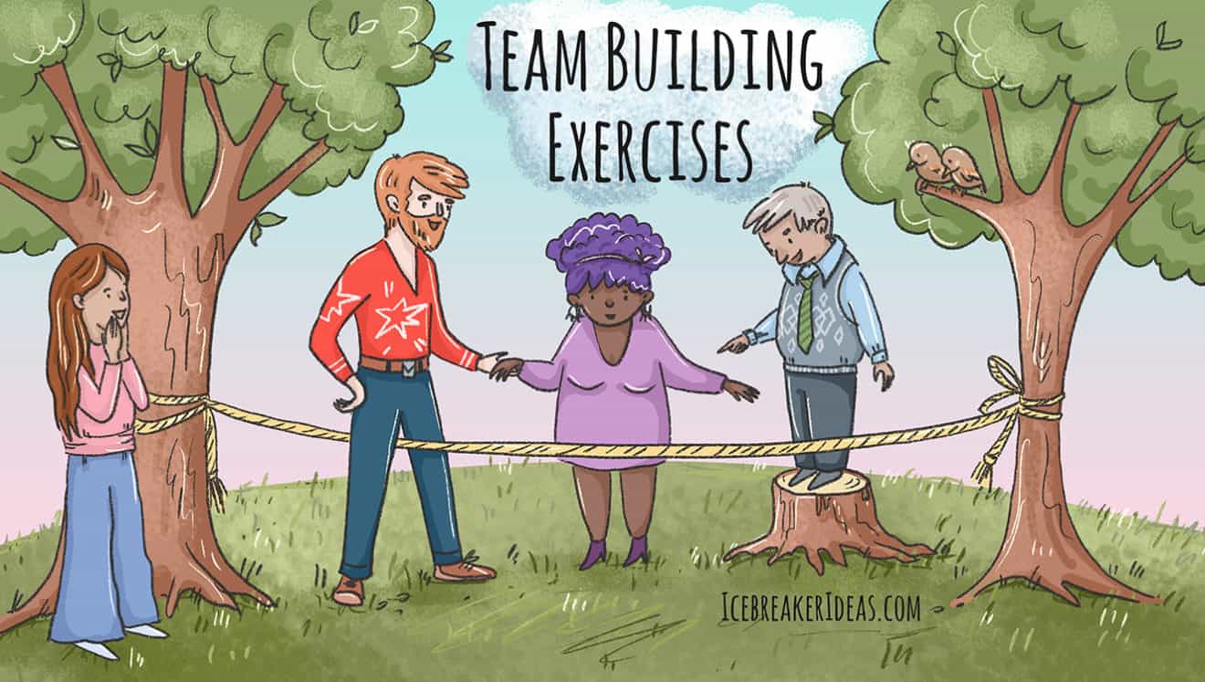 21 Fun Team Building Exercises (for Work, Kids or Small Groups)