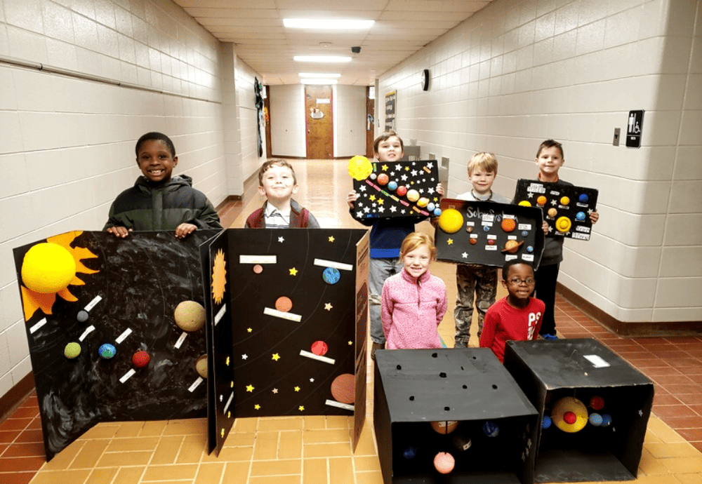 solar system projects high school