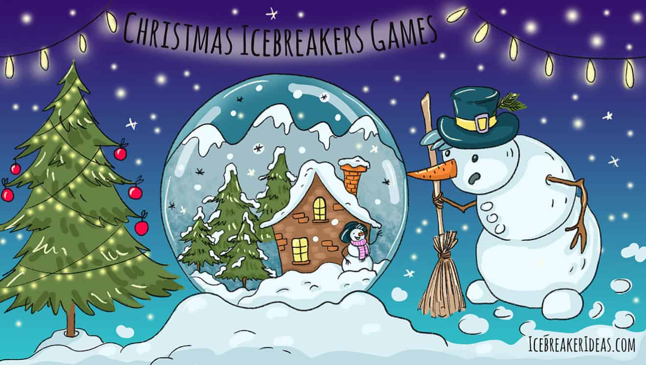 19 Christmas Ice Breakers & Adult Christmas Party Games🎉