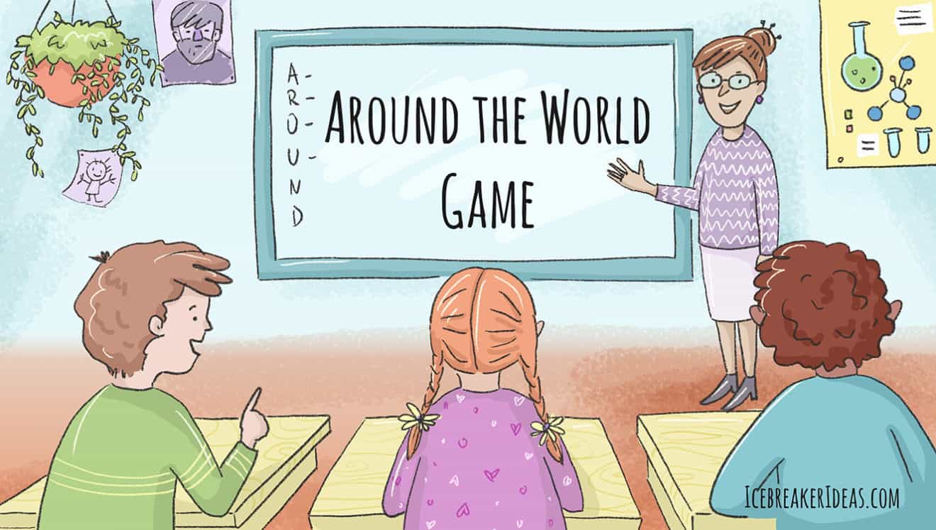 Around The World Classroom Game Icebreakerideas