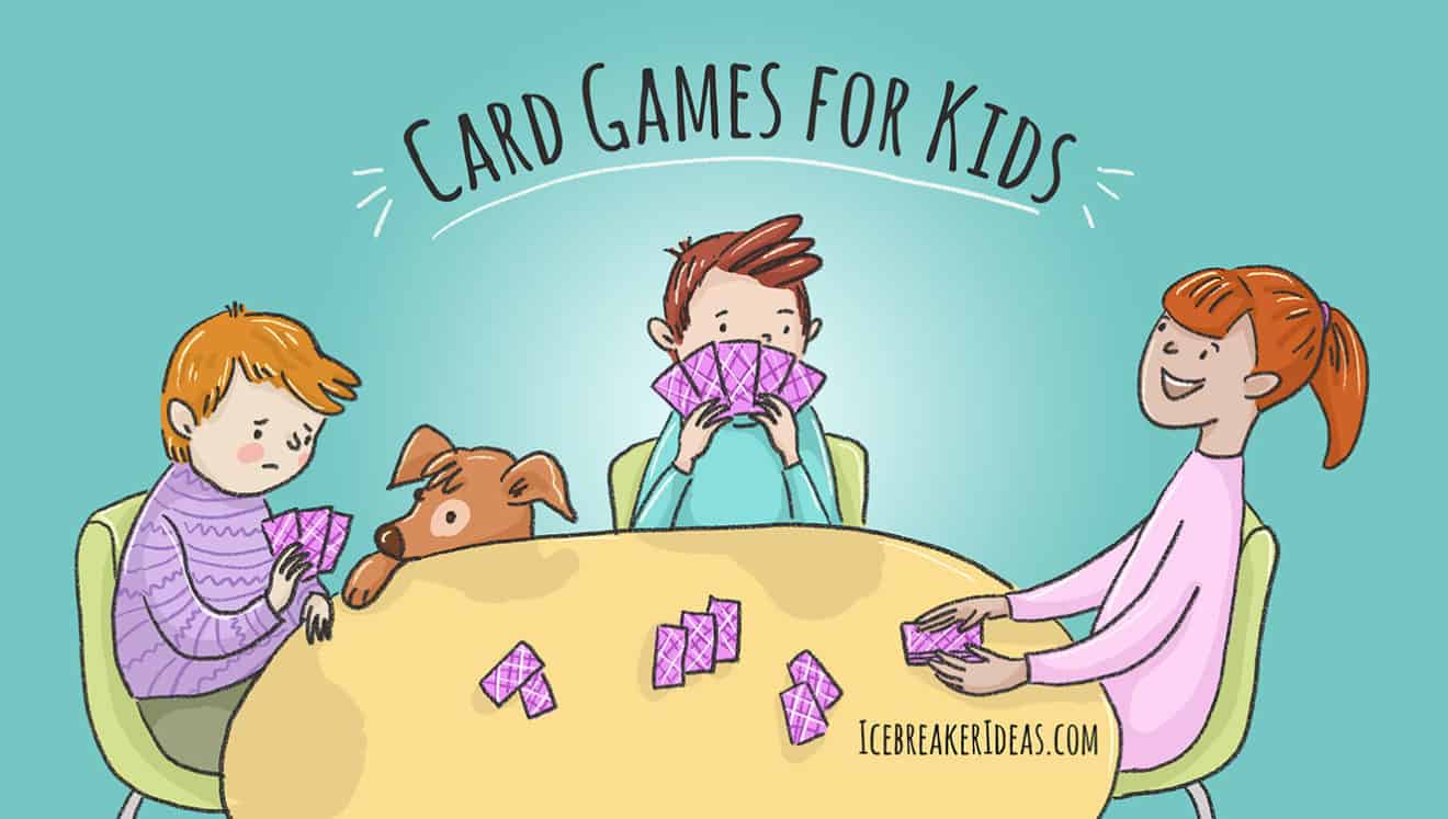 Fish Six Card Games for Kids Hearts Crazy Eights Old Maid Memory Match War 