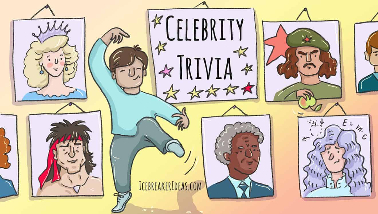 102 Best Celebrity Trivia Questions Answers Facts Icebreakerideas