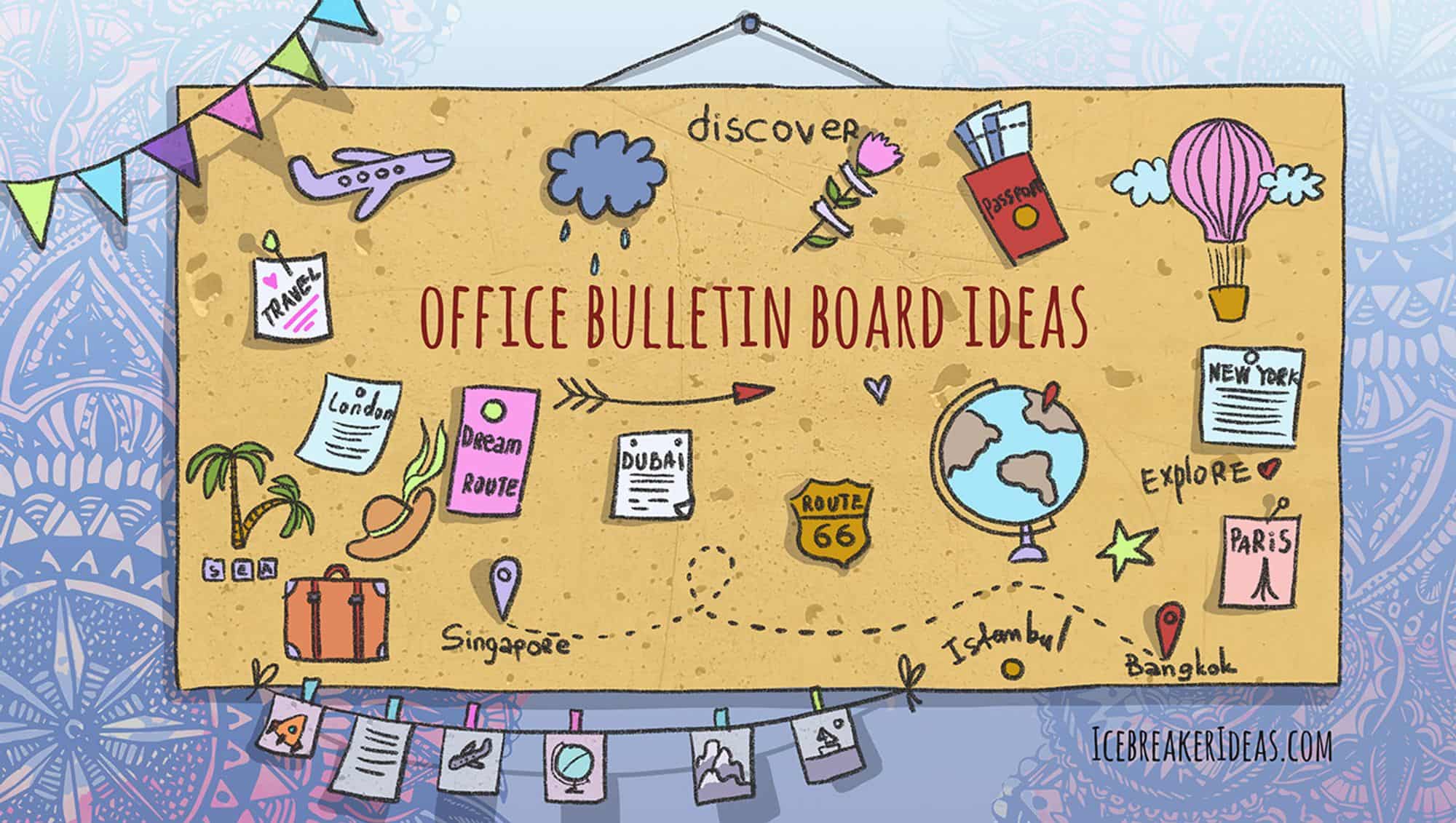 Office Bulletin Board Ideas